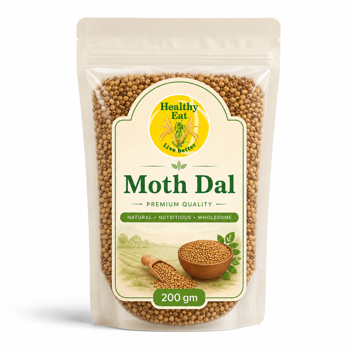 Healthy Eat Moth Dal – Premium Moth Beans 200 gm