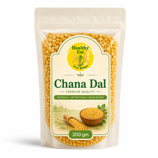 Healthy Eat Chana Dal – Premium Split Bengal Gram 200 gm