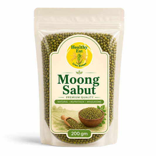 Healthy Eat Moong Sabut – Premium Whole Green Gram 200 gm
