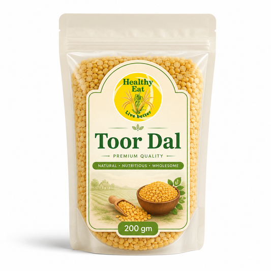 Healthy Eat Toor Dal – Premium Split Pigeon Peas 200 gm