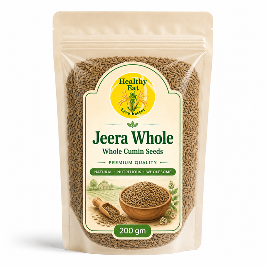 Healthy Eat Jeera Whole – Premium Cumin Seeds 200 gm