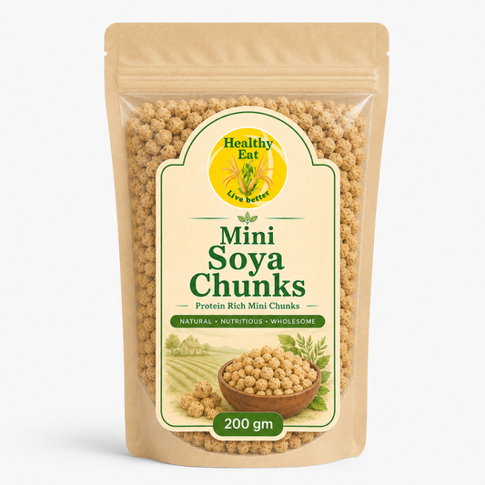 Healthy Eat Mini Soya Chunks – Protein Rich Soya Nuggets 200 gm