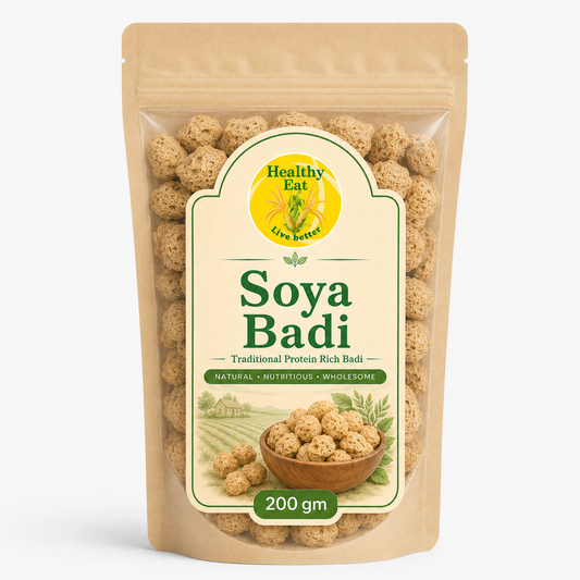 Healthy Eat Soya Badi – Traditional Protein Rich Soya Badi 200 gm